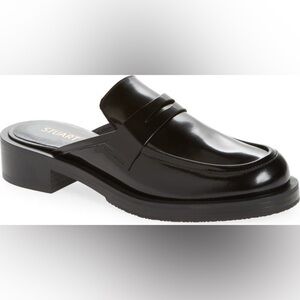 Stuart Weitzman | Palmer Bold Patent Leather Loafer Mule Size 8B/38.5 Womens